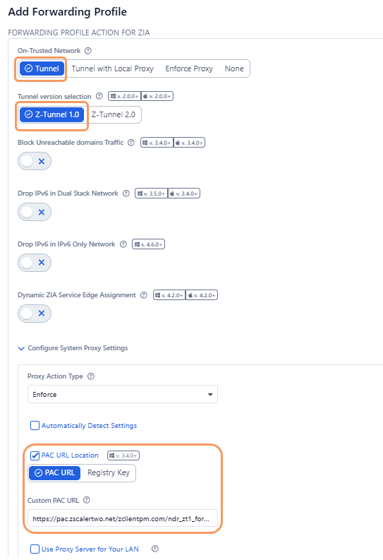 デフォルト ルートのない環境でのZscaler Client Connectorの実装